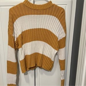 American eagle crop sweater
